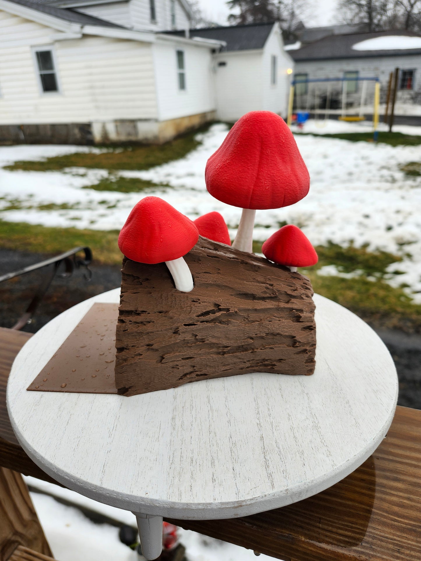 Mushroom Bookend