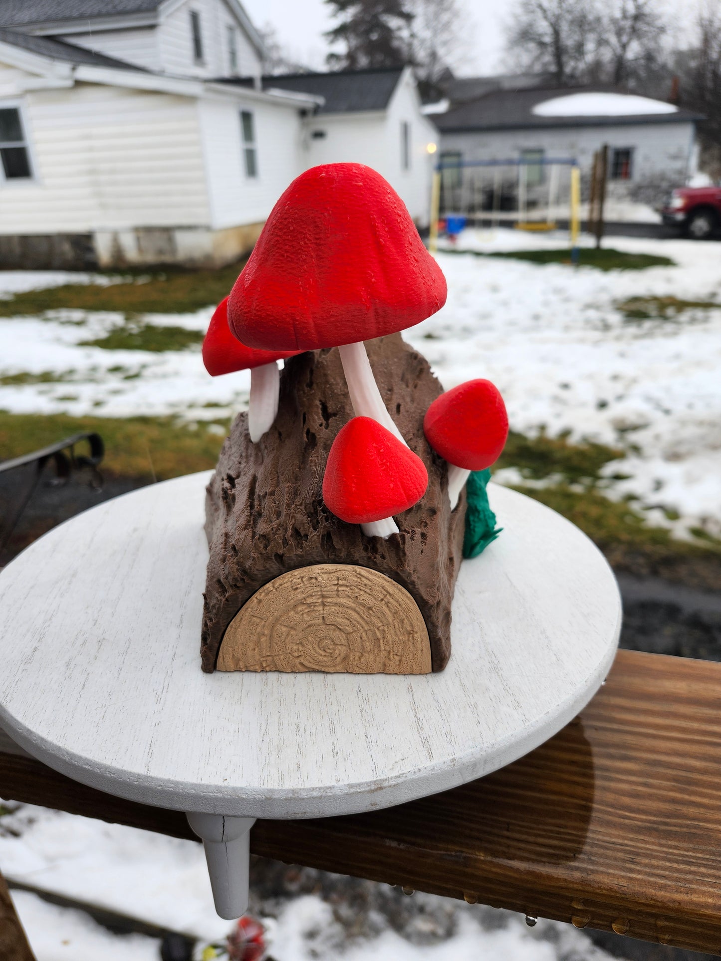 Mushroom Bookend