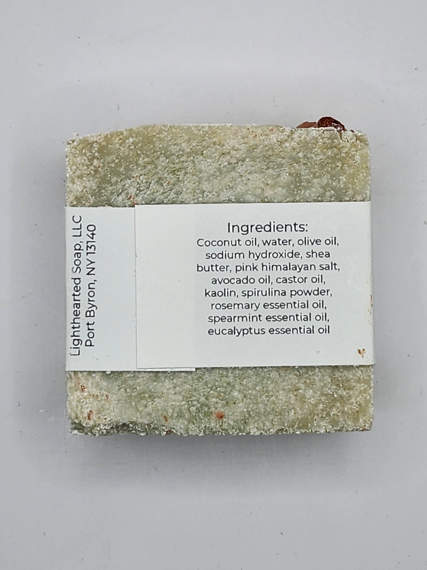 Rosemary Mint Spa Bar; Pink Himalayan Salt, Rosemary & Mint