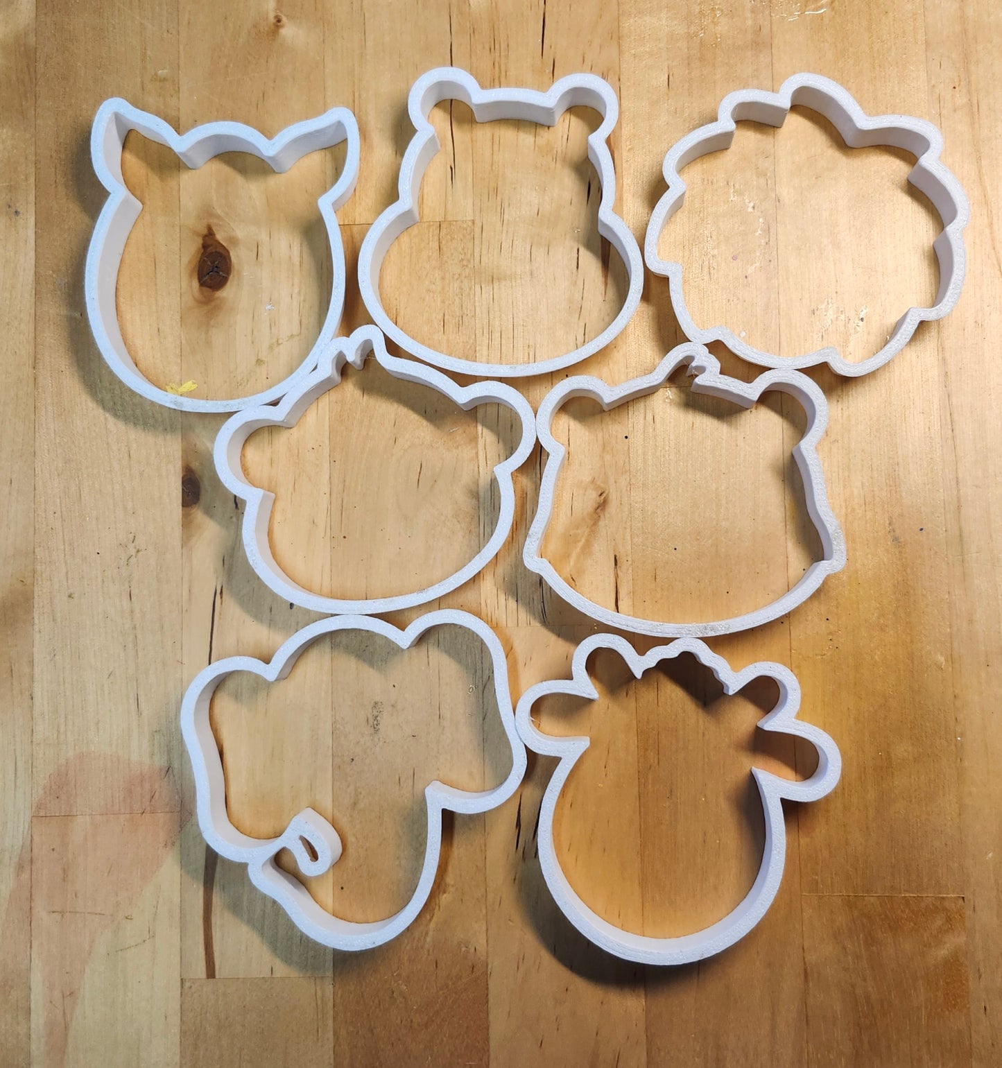 3D Animal Cookie Cutters