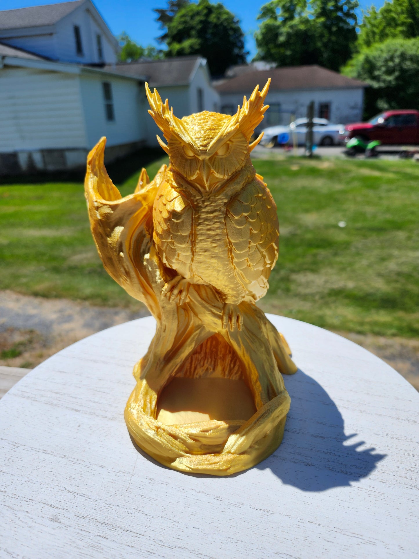 Owl Dice Tower