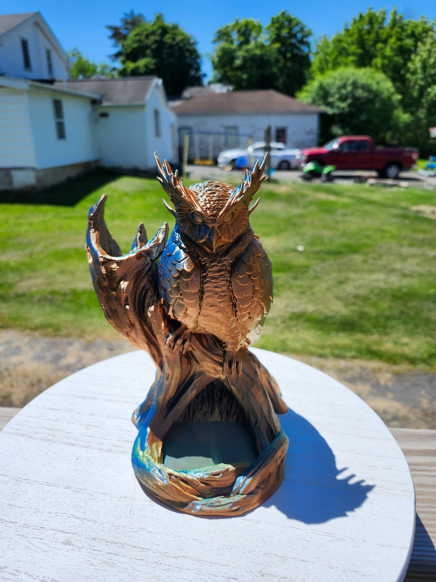 Owl Dice Tower