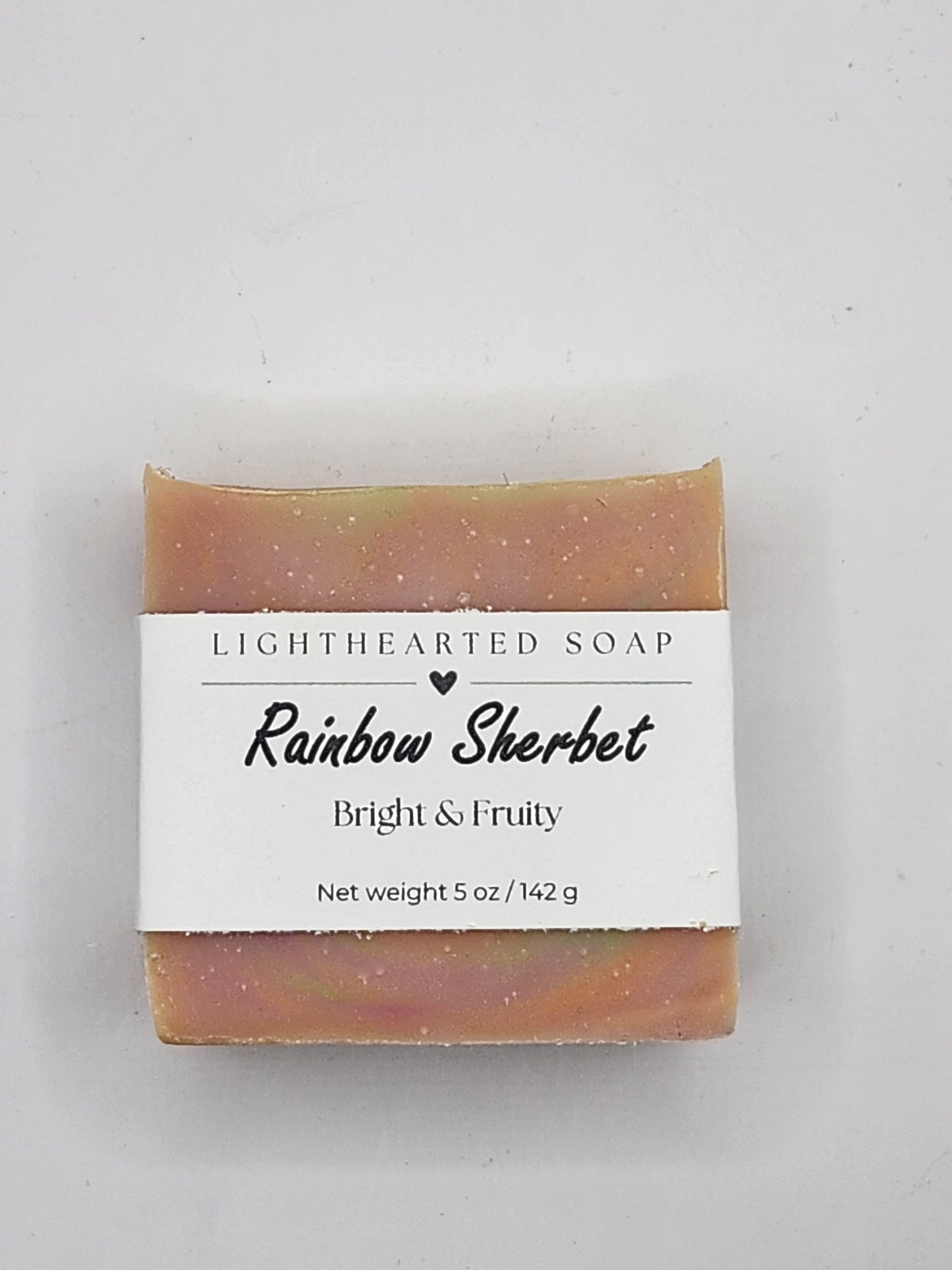 Rainbow Sherbet Soap