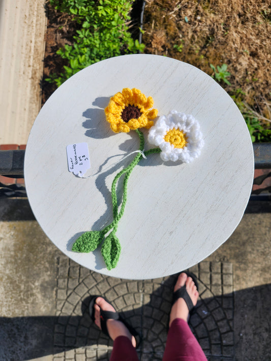 Daisy & Sunflower Bookmarks