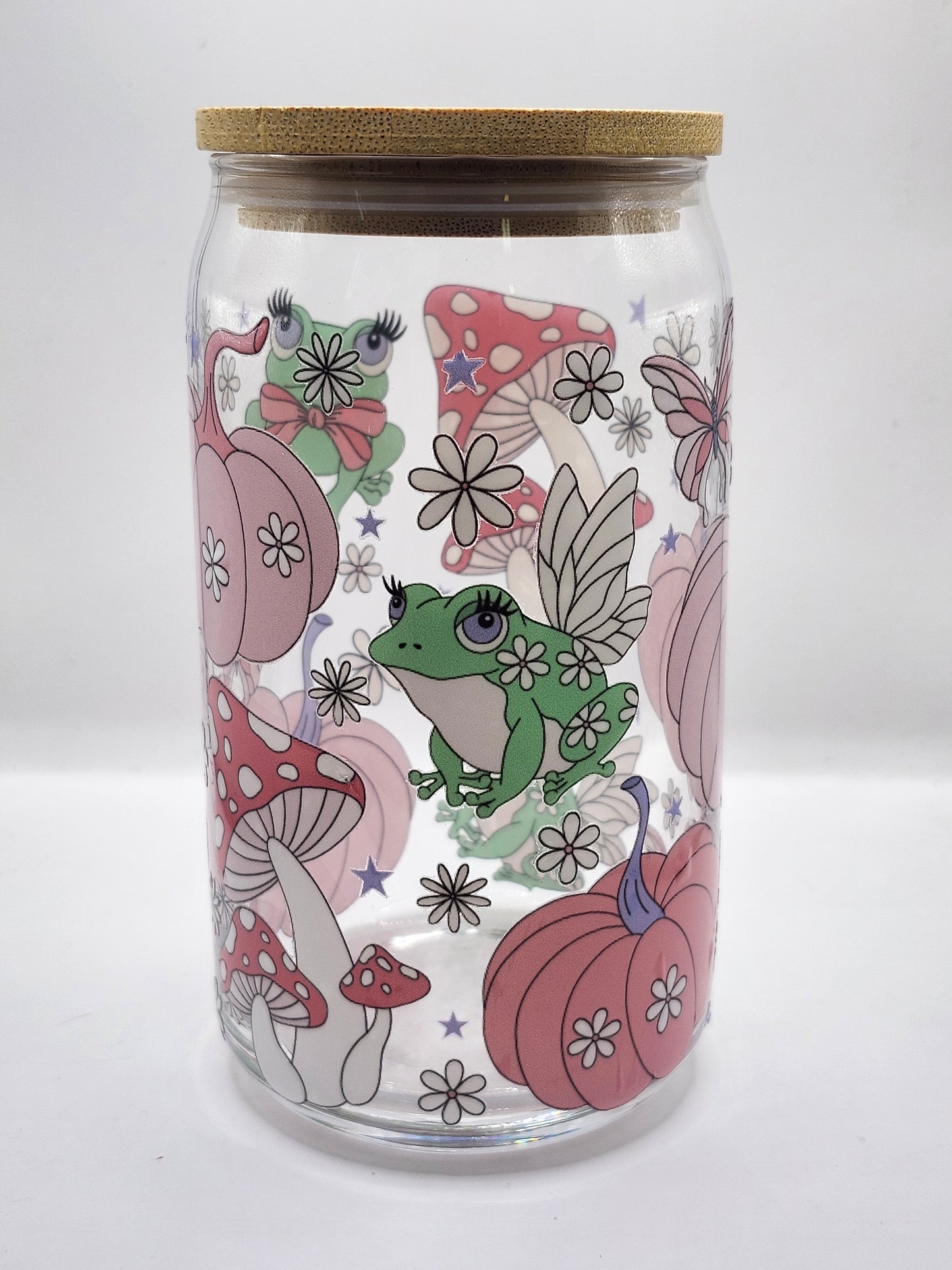 Magical Pumpkin Glass Cup