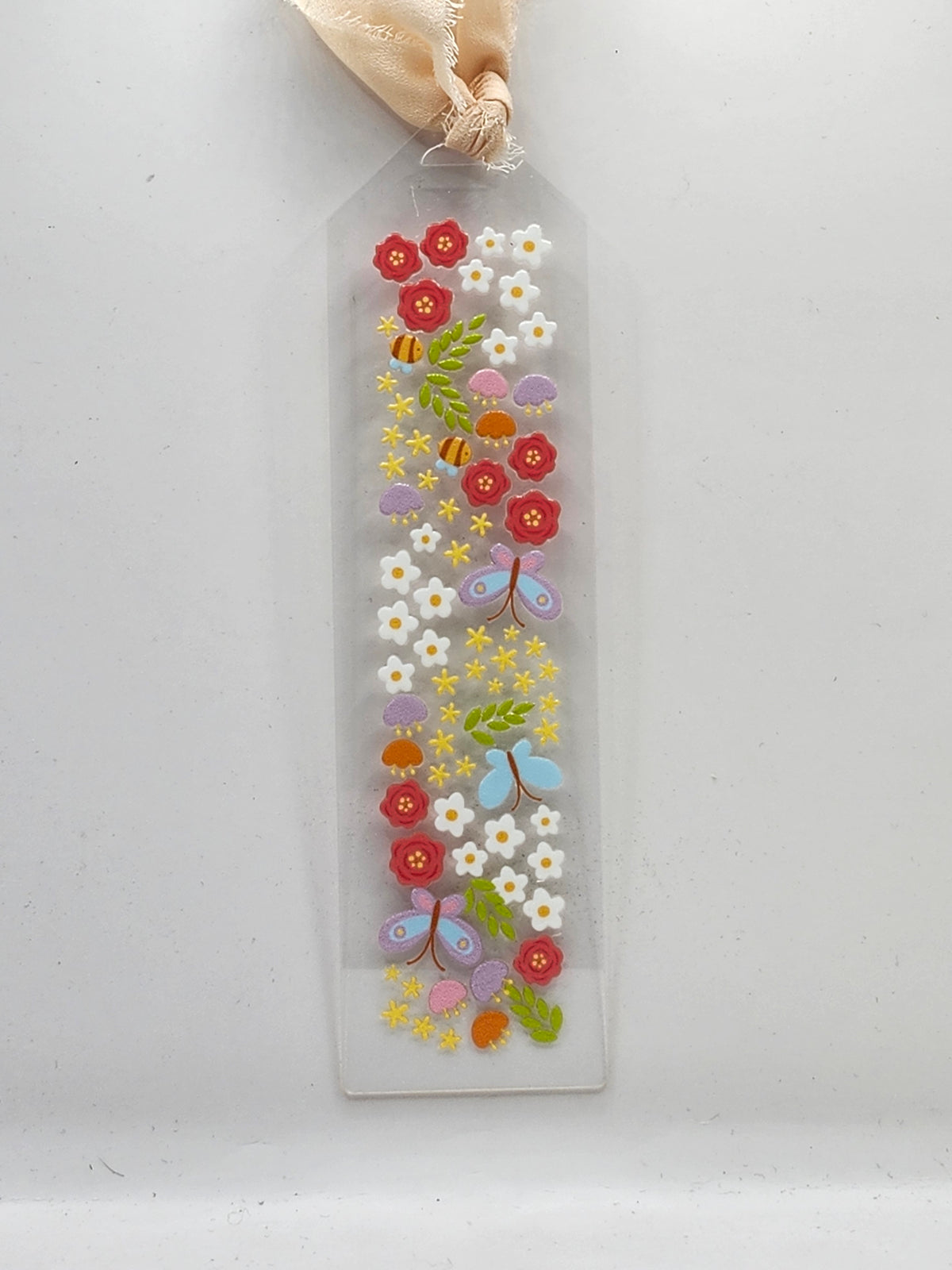 Spring Floral Garden Bookmark