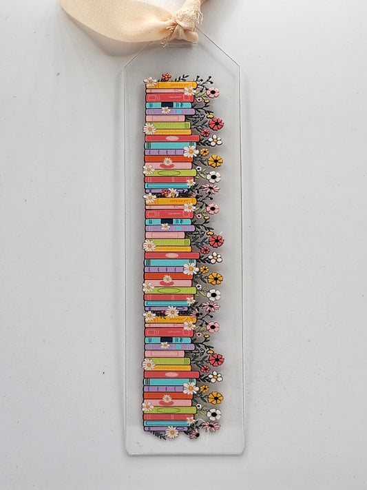 Floral Book Bookmark