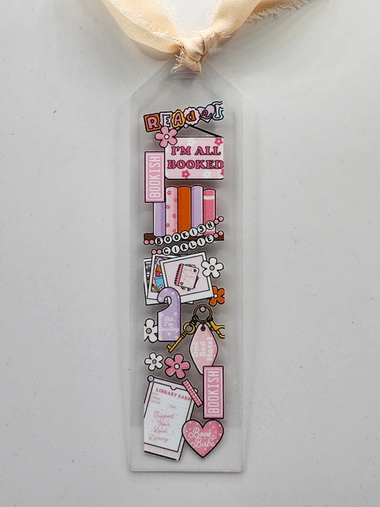 I'm All Booked Bookmark