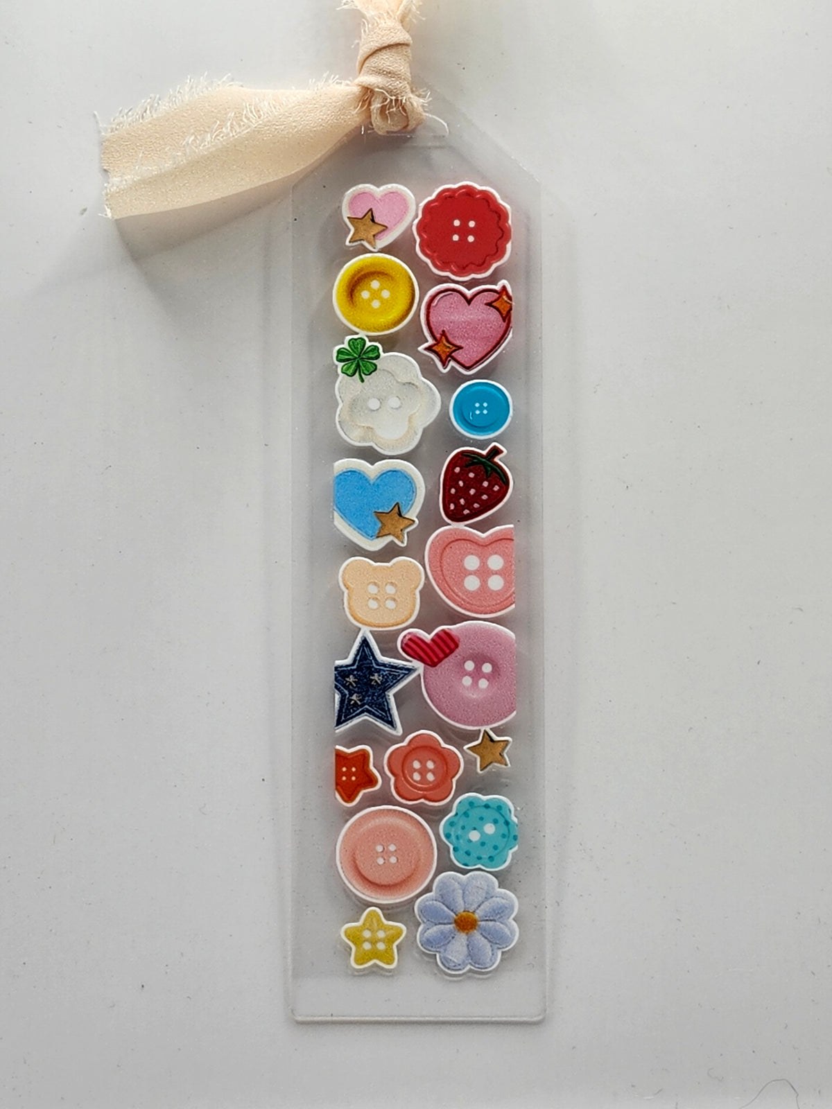 Cute Little Buttons Bookmark
