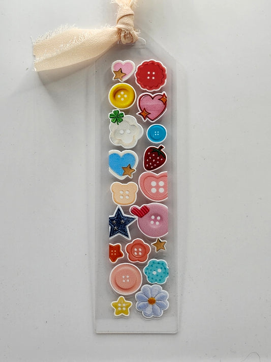 Cute Little Buttons Bookmark