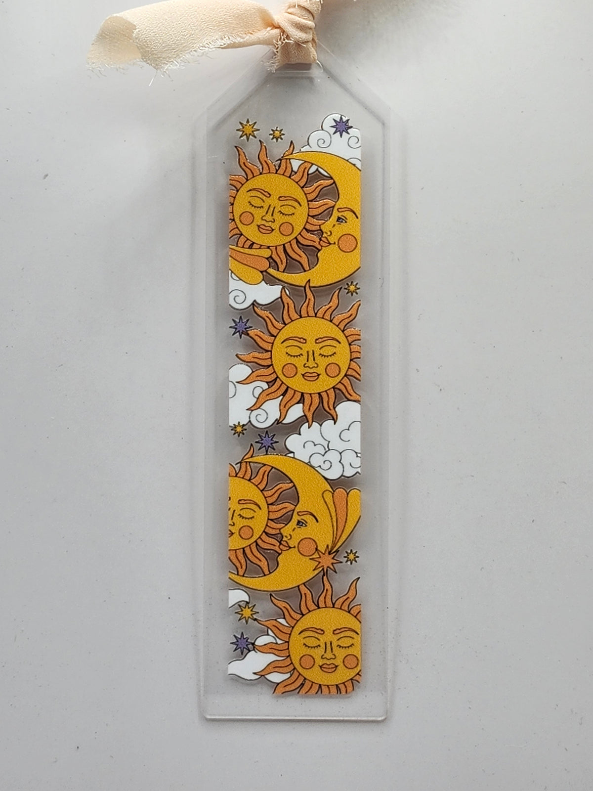 Celestial Sun & Moon Bookmark