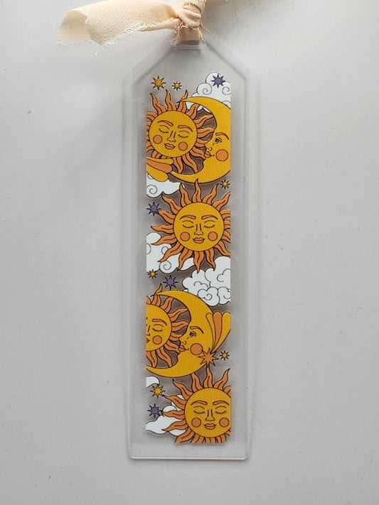 Celestial Sun & Moon Bookmark