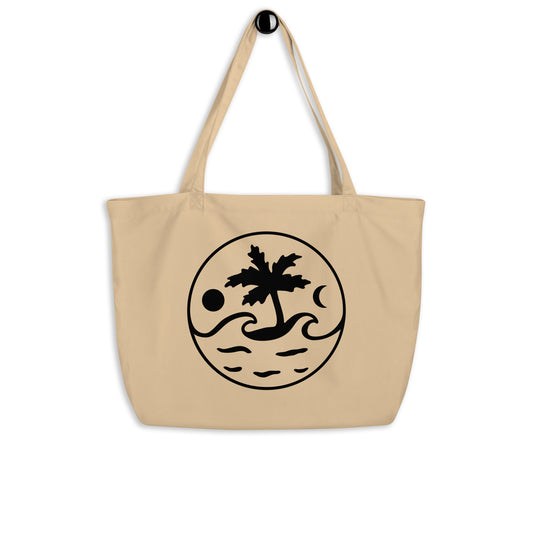 Large organic tote bag